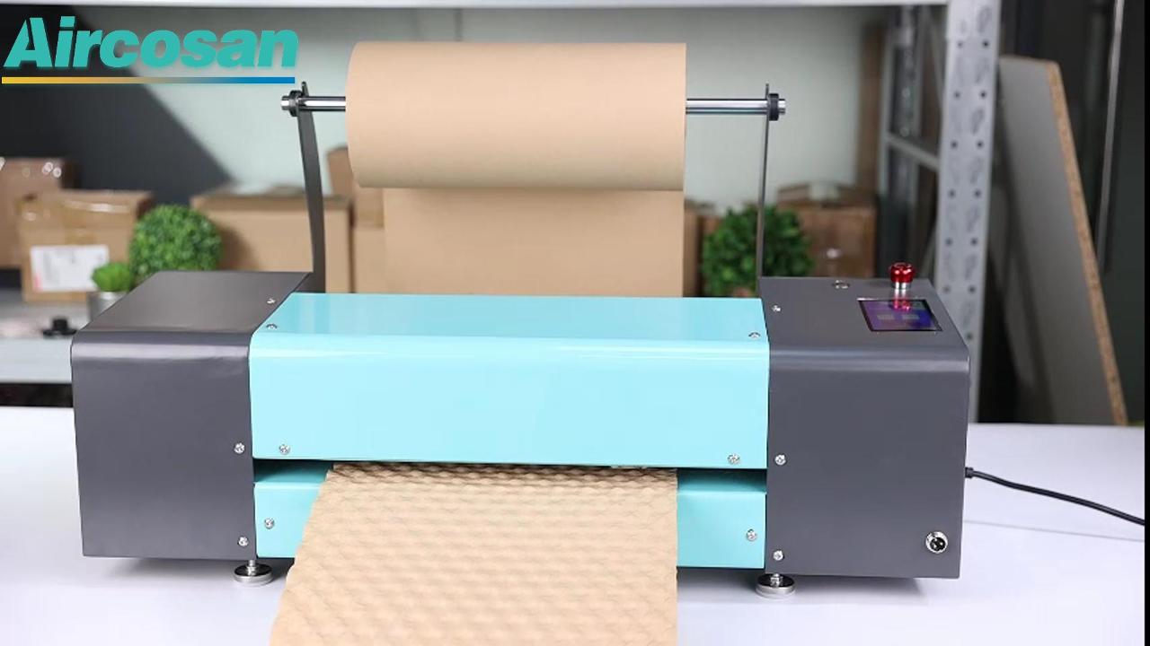 自动裁切款压泡纸机